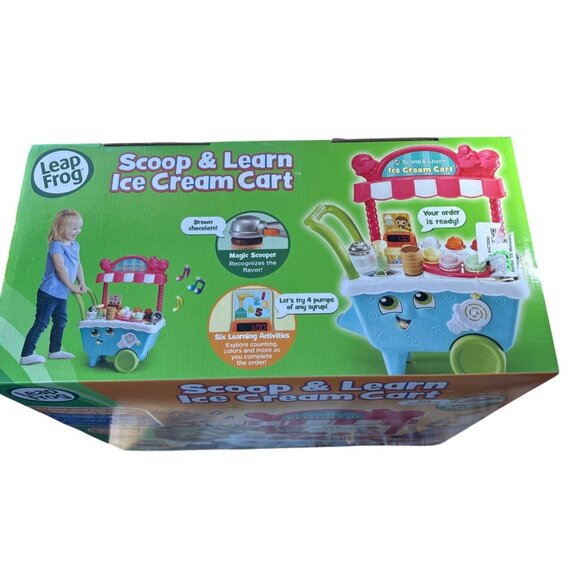 Leap Frog Scoop & Learn Interactive Educational Ice Cream Cart Toy - Picture 6 of 16